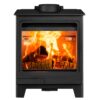 The Hunter Herald Allure 4 wood burning stove shown against a white background.