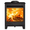 The Hunter Herald Allure 5 wood burning stove shown against a white background.